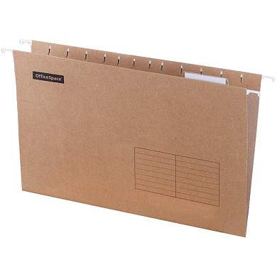 Подвесная папка OfficeSpace Foolscap (365*240мм), светло-коричневая (арт. 296361)