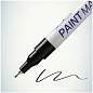 Маркер-краска MunHwa "Extra Fine Paint Marker" черная, 1мм, нитро-основа (арт. 260031)