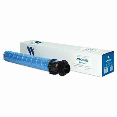 Картридж лазерный NV PRINT (NV-MPC6003EC) для Ricoh MP C4503SP/C4504SP/C4504ASP, голубой, ресурс 22500 страниц (арт. 364343)
