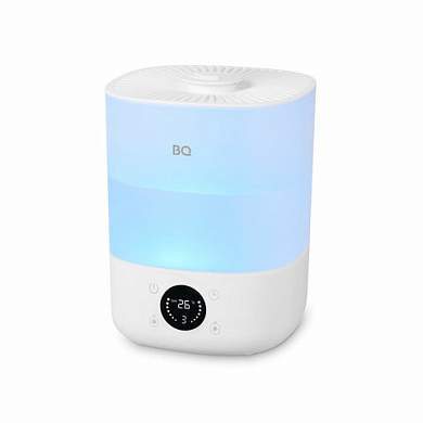 Увлажнитель воздуха BQ (БИ-КЬЮ) HDR1009, объем бака 4 л, 25 Вт, LED-дисплей, аромаконтейнер, белый, 86196444 (арт. 457544)