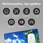 Коврик для мыши SONNEN "BEACH", резина + ткань, 260х220х3 мм, 513294 (арт. 513294)