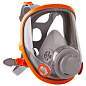 Маска полнолицевая Jeta Safety 5950, силикон, ударопрочный поликарбонат, защитная пленка, без фильтров, размер L, 5950-L (арт. 610900)