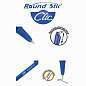 Ручка шариковая автоматическая BIC "Round Stic Clic", СИНЯЯ, узел 1 мм, линия письма 0,32 мм, 926376 (арт. 141772)