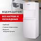 Кулер водораздатчик БЕЗ НАГРЕВА И ОХЛАЖДЕНИЯ, SONNEN FS-02N, напольный, 2 крана, белый, 454995 (арт. 454995)