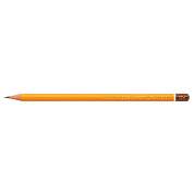 Карандаш чернографитный KOH-I-NOOR "1500", 1 шт., 10H, корпус желтый, заточенный, 150010H01170 (арт. 182168)