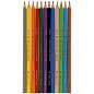 Карандаши цветные Faber-Castell "Замок", 12цв., шестигр., заточ., картон, европодвес (арт. 286241)