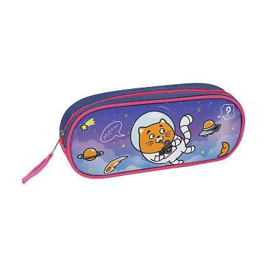 Пенал 210*80*45 ArtSpace "CosmoCat", полиэстер (арт. 349235)