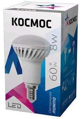 Космос R50 E14 8W (620Lm) 4500K 4K Матов. 86X50 Lksm_Led8Wr50E1445 (арт. 599599)