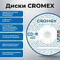 Диски CD-R CROMEX, 700 Mb, 52x, Bulk (термоусадка без шпиля), КОМПЛЕКТ 50 шт., 513773 (арт. 513773)