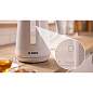 Чайник BOSCH TWK1M121, 1,7 л, 2400 Вт, закрытый нагревательный элемент, пластик, белый (арт. 458593)