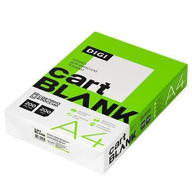 Бумага Cartblank "Digi" А4, 200г/м2, 200л., 145% (арт. 363502)