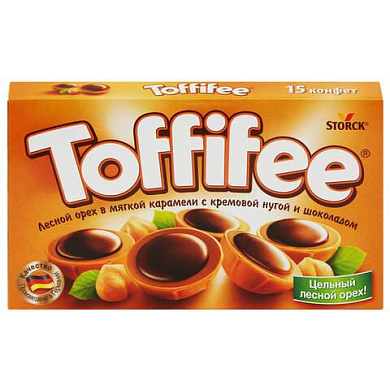 Конфеты шоколадные TOFFIFEE с лесным орехом 250 г, 018745-45/44 (арт. 624933)