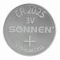 Батарейки литиевые SONNEN Lithium CR2025, "таблетки, дисковые, кнопочные", КОМПЛЕКТ 2 шт., блистер, 457139 (арт. 457139)