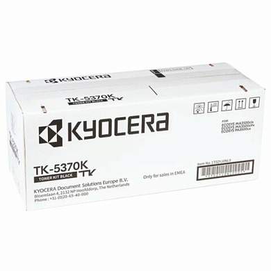 Тонер-картридж KYOCERA (TK-5370K) ECOSYS PA3500cx/MA3500cix/MA3500cifx, черный, оригинальный, ресурс 7000 страниц, 1T02YJ0NL0 (арт. 364457)