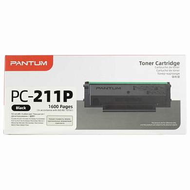 Картридж лазерный PANTUM (PC-211P) P2200/P2207/P2507/P2500/M6500/M6607, ресурс 1600 стр., оригинальный (PC-211EV) (арт. 362365)