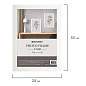 Рамка 21х30 см небьющаяся, аналог IKEA, багет 21 мм, МДФ, BRAUBERG "Idea", белая, 391370 (арт. 391370)