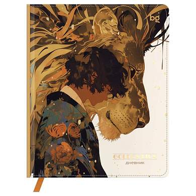 Дневник 1-11 кл. 48л. (твердый) BG "Spirit", иск. кожа, печать, тиснение фольгой, ляссе (арт. 376682)
