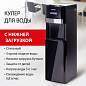 Кулер для воды SONNEN FSE-03B, напольный, нагрев/охлаждение, НИЖНЯЯ ЗАГРУЗКА, 3 крана, черный, 454998 (арт. 454998)