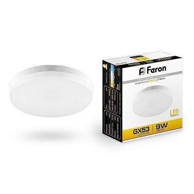 Feron GX53 9W(740lm) 2700K 2K 24x75 матовая LB-452 25832 (арт. 619883)