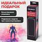 Коврик компьютерный для мыши и клавиатуры большой SONNEN "BLACK TITAN XL", 800x300x3 мм, черный, 513615 (арт. 513615)