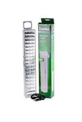 Camelion LA-111 светильник светодиодн. аварийный аккум. 5.5W 60LED(420lm) L=403 5/8ч  (ак.Li-Ion 3.7V 2.2Ah) IP20 (арт. 634765)