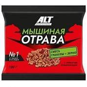 От грызунов приманка (гранулы + зерно) 100гр. Мышиная Отрава ALT (арт. 875578)