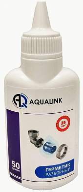 "AQUALINK Анаэробный клей-герметик ""Разборный"", 50 г, блистер, 2932 (арт. 741921)"