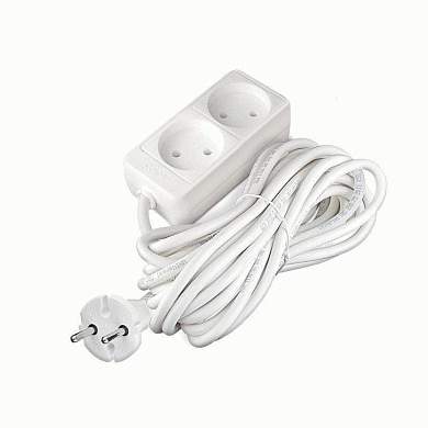 СОЮЗ сет. удл. ПВС 2х1 2 роз.  5 м 10А 481S-1205 (арт. 415542)