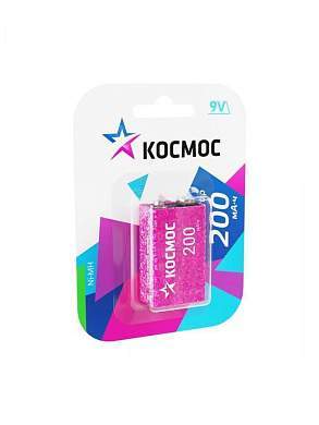 Аккумулятор Космос /6F22 200mAh 9V BL1 6HR61 (арт. 484995)