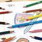 Карандаши цветные BIC "Kids ECOlutions Evolution", 18 цветов, пластиковые, заточенные, европодвес, 937513 (арт. 181124)
