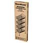 Этажерка (тележка) BOOMHOUSE (БУМХАУС) RC-004 4 яруса, на колесах, В84хШ42,5хГ25,5 см, металл, белая, 701458 (арт. 701458)