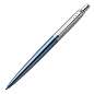 Ручка шариковая PARKER "Jotter Core Waterloo Blue CT", корпус голубой, детали хром, синяя, 1953191 (арт. 142383)