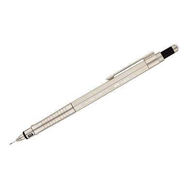 Карандаш механический Faber-Castell "TK-Fine Vario L" 0,5мм, HB, с ластиком, шампань (арт. 379732)