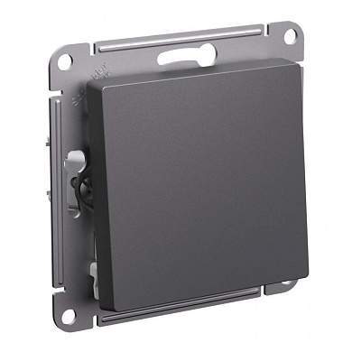 Systeme Electric AtlasDesign мех. выкл. (перекл. проходной) СУ 1 кл. БАЗАЛЬТ ATN001461 (5!) (арт. 859735)