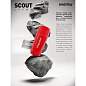 Флеш-диск 8 GB SMARTBUY Scout USB 2.0, красный, SB008GB2SCR (арт. 513760)