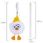 Ручка с пушистой подвеской шариковая FUNSTER "FLUFFY DUCK", СИНЯЯ, ассорти, пишущий узел 0,7 мм, 144525 (арт. 144525)