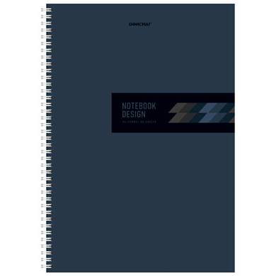 Тетрадь А4, 80 л., ОФИСМАГ, гребень, клетка, обложка картон, ОФИС, 405633 (арт. 405633)