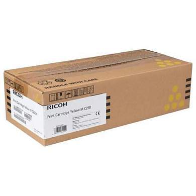 Картридж лазерный RICOH (M C250) для P300W/MC250FWB, желтый, оригинальный, ресурс 2300 страниц, 408355 (арт. 363576)