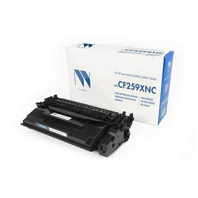 Картридж лазерный NV PRINT (NV-CF259X) для HP LJ Pro M304/M404/M428, ресурс 10000 стр., БЕЗ ЧИПА, БЕЗ ГАРАНТИИ, NV-CF259XNC (арт. 364581)