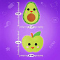 Набор для шитья игрушки из фетра "Вкусняшки", 10 игрушек, ЮНЛАНДИЯ, 664734 (арт. 664734)