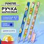 Ручка шариковая с принтом FUNSTER STICK "КОТ-ЭНТУЗИАСТ", СИНЯЯ, SOFT TOUCH покрытие, узел 0,7 мм, линия 0,35 мм, 144398 (арт. 144398)