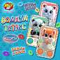 Водная игра МИЛЫЕ ЗВЕРЯТА, 13х7 см, колечки, ассорти, 3 вида, JOLLY JOT (ДЖОЛЛИ ДЖОТ), 665999 (арт. 665999)