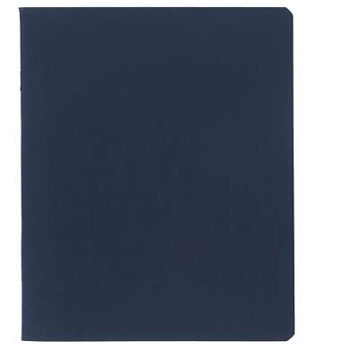 Тетрадь А5, 48 л., HATBER, скоба, линия, Soft-touch ламинация, СОЛО "Сапфир", 092751, 48Т5лВ2 (арт. 405774)
