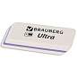 Ластик BRAUBERG "Ultra", 50х14х8 мм, белый, детали ассорти, натуральный каучук, 228704 (арт. 228704)