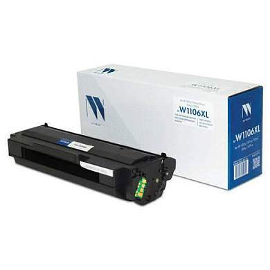 Картридж лазерный NV PRINT (NV-W1106XL) для HP Laser 135a/135w/107w/107a/137fnw, ресурс 5000 страниц (арт. 364378)