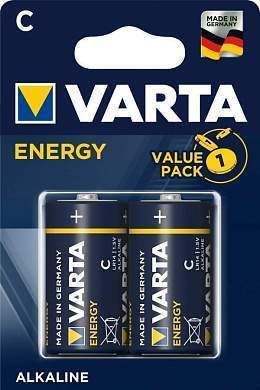 Элемент питания Varta 4114.229.412 Energy LR14/343 BL2 (арт. 388490)
