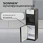 Кулер для воды SONNEN FSE-03Ri, напольный, НАГРЕВ/ОХЛАЖДЕНИЕ ЭЛЕКТРОННОЕ, 3 крана, шкаф, 455743 (арт. 455743)