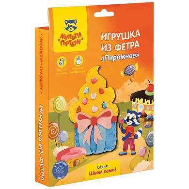 Игрушка из фетра Мульти-Пульти "Пирожное" (арт. 300840)