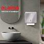 Диспенсер для полотенец LAIMA PROFESSIONAL INOX, (Система H3) V-сложения, нержавеющая сталь, зеркальный, 605697 (арт. 605697)