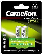Аккумулятор Camelion R6 2700mAh Ni-MH Always Ready BL2 (арт. 853992)